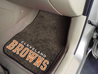 Cleveland Browns NFL Car Mats 2-PC Front
