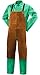 Steiner 92170 Bib Apron, Split Leg, Weld-Rite Premium Brown Split Cowhide, 24-Inch x 36-Inch
