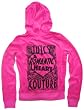 Juicy Couture Terry Hoodie / Track Jacket Juicy Couture- A Romantic Heart in Cerise #8 (Hot Pink)