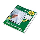 ACCO BRANDS / Multidex complete index system, black & white tabs titled 1-8, set / WLJ90801 / Sold as 1 Set / Mfr Part # 90801 \*/ Multidex complete index system, black & white tabs titled 1-8, set