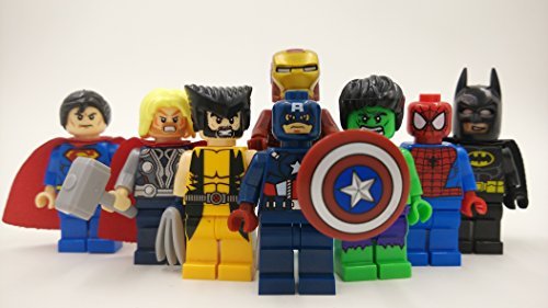 8pcs Super Heroes the Special Avengers Building Blocks Sets Bricks Toy