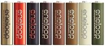 SANYO NEW eneloop 限定8色パック 単3形8本 HR-3UTGB-8C