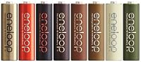 SANYO NEW eneloop 限定8色パック 単3形8本 HR-3UTGB-8C