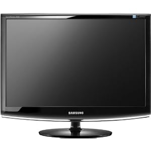  Samsung SyncMaster 2333T 58,42 cm (23 Zoll) widescreen TFT Monitor (DVI, VGA, Kontrast 50000:1, Reaktionszeit 8ms) schwarz 