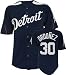 Magglio Ordonez Majestic Navy Laser Detroit Tigers Jersey - Large