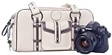 Jill-e 769374 Camera Leather Bag Small (Bone)