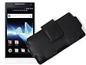 Xperia acro HD SO-03D 本革横型ポーチケース
