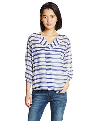 (マックレガー) McGREGOR　ボーダープリントブラウス