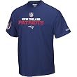 New England Patriots Navy Prime 2009 Player Sideline T-Shirt
