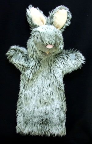 Childrens Toyshop  Toys : Long Sleeved Wild Rabbit Puppet
