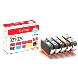 Canonインクタンク BCI-321(BK/C/M/Y)+BCI-320 マルチパック