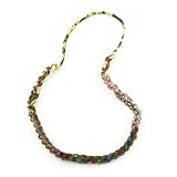 Patterned Woven Cloth Necklace