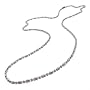 (Price/piece)Alice Stainless Steel Chain/Necklace Alternating Ball Chain, 2.5mm Ball, 27 inch (700mm) Length