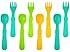 Re-Play 8 Count Utensils, Aqua, Green, Sunny Yellow