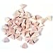 Raytech 41-131 Light Cut Pyramids Plastic Media, 55 lbs/cu ft Density, 1/4" Size, White, 5lbs Weight