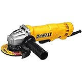DEWALT DWE402 4-1/2-Inch 11-Amp Paddle Switch Angle Grinder