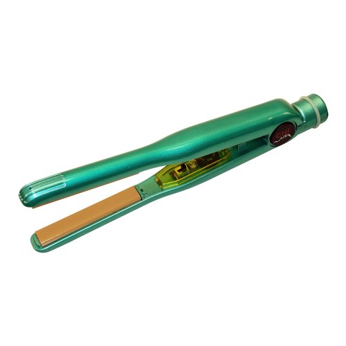 CHI Air Expert Slim Tourmaline Ceramic Flat Iron, True Teal, 1/2 Inch