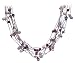 Kit Heath Amethyst, Lavender, Pearl and Swarovski Crystal Necklace