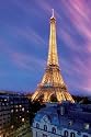 Paris - Eiffelturm Im Nebel Poster (91 x 61cm)
