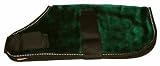 10" Green Dog Coat Plush With Fur Lining