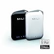 Mili Power Crystal External Power Bank for iPhone,Blackberry, HTC, Xperia and More (White)