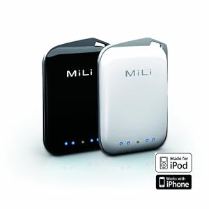 MiLi Power-Crystal 2000mAh Extended Rechargeable Battery Backup for iPhone 3G 3GS & iPod Touch 2G 3G (Black)