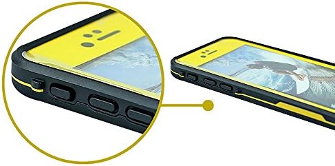 MAG Digital Iphone 6 Plus Waterproof Case Ip 68 Certified Waterproof Snowproof Dirtproof Shockproof Full-body Protective Case for Iphone 6 5.5'' (yellow)