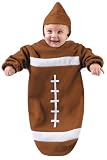 Baby Football Bunting Costume Size Newborn to 9 Months