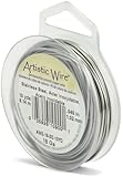 Beadalon 18 Gauge Artistic Wire, Stainless Steel, 10-Yard