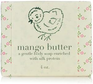 Mango Butter Gentle Body Soap 4 oz by Saipua