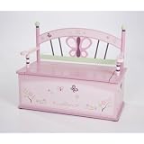 Levels of Discovery Sugar Plum Toy Box Bench by Levels of Discovery