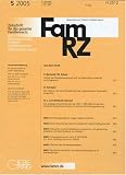 Zeitschrift fuer das gesamte Familienrecht (FamRZ)