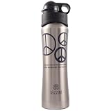 Peace Sign Stainless Steel Water Bottle - BPA-free, Phthalate-free
