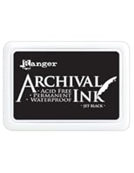 Art and Craft Supply: Ranger Archival Jumbo Inkpad #3, Jet Black - Notions - In Network