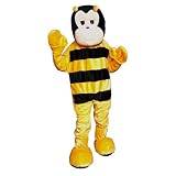 Sporting Goods : Bumble Bee Mascot - Size Adult (one size fits most)