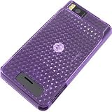 Qmadix Gel for Motorola MB810 Droid X Flex (Purple)