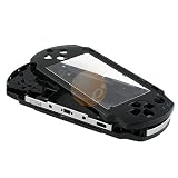 Full Repair Parts Replacement Shell Kit for Sony PSP 1000, Black