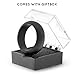 Silicone Wedding Ring for Men FREE GIFT INCLUDED Black Silicone Rings Bands