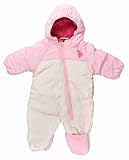 U.S. Polo Assn. Girls 12-24 Months Pink Hood Snowsuit