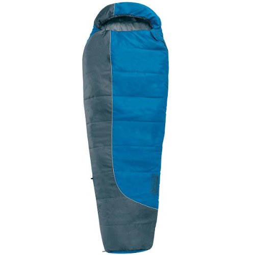 blue coleman sleeping bag