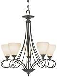 Denmark Chandelier DK5005TM by Quoizel