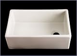Kitchen Farmhouse Apron Front Sink - Bisque Single 30
