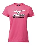 Mizuno Pink Fastpitch Tee (X-Small)