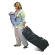 Wheelie Junior Travel Bag- Black