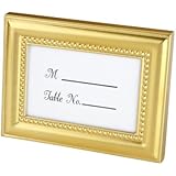 Beautifully Beaded Gold Photo Frame/Place Holder