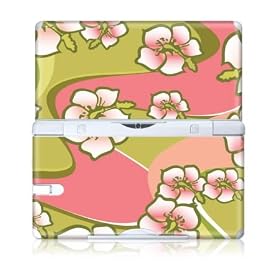 Nintendo DS Lite GelaSkin Hibiscus by Dodeskaden Adhesive Cover Skin
