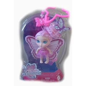 Barbie Mariposa Flutterpixies Pink and Light Pink Doll by