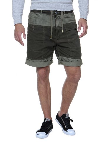 Diesel Bermuda Shorts PESTOR, Color: Army Green