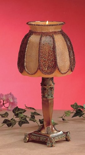 Medium Fancy-two Tone Round Lamp (13h)