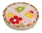 Kids Divided Suction Plate Forest Flowers